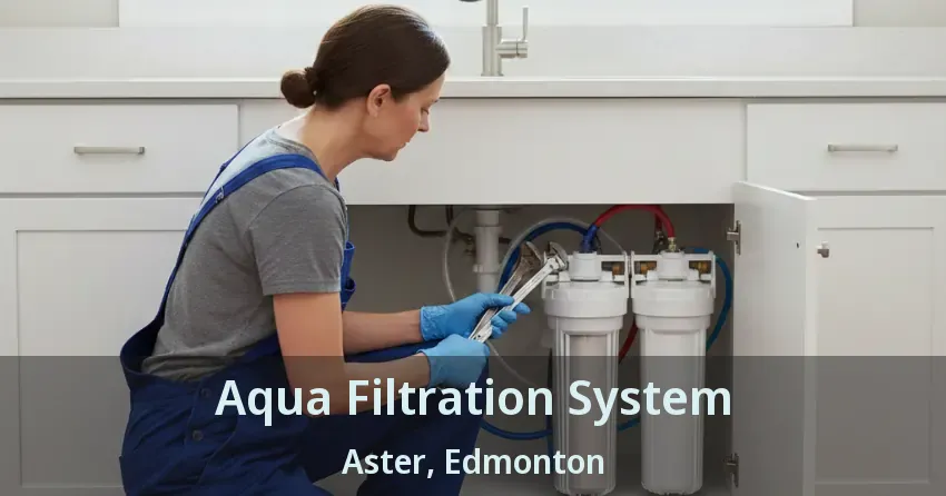 Aqua Filtration System Aster, Edmonton - AB