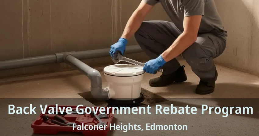Back Valve Government Rebate Program Falconer Heights, Edmonton - AB