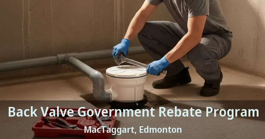 Back Valve Government Rebate Program MacTaggart, Edmonton - AB