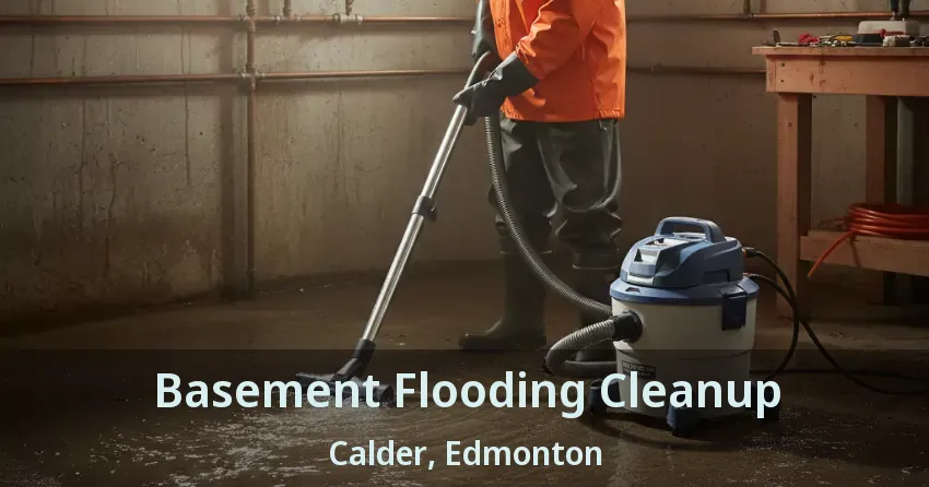Basement Flooding Cleanup Calder, Edmonton - AB