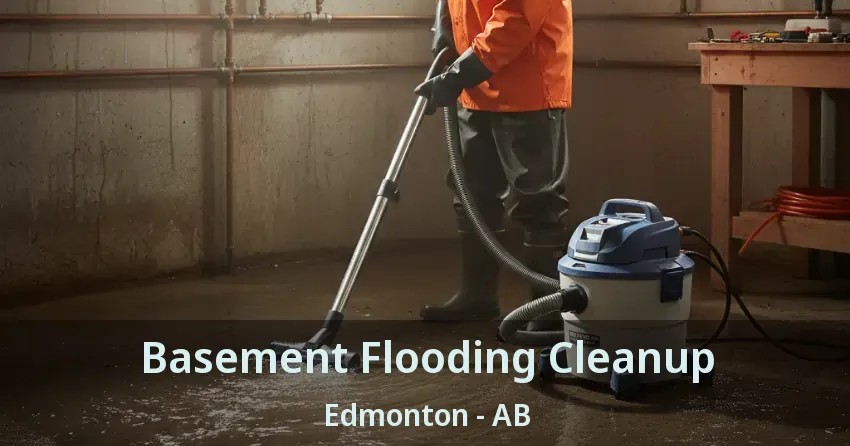 Basement Flooding Cleanup Edmonton - AB