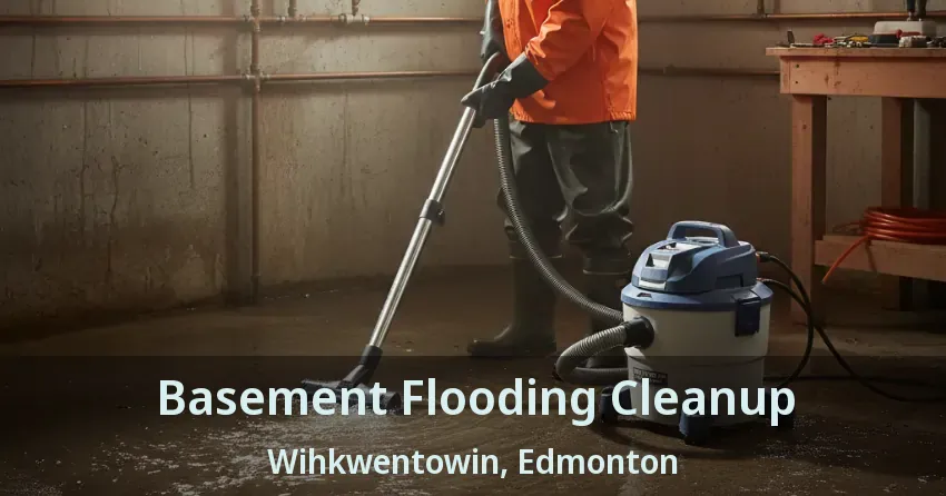 Basement Flooding Cleanup Wihkwentowin, Edmonton - AB