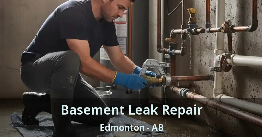 Basement Leak Repair Edmonton - AB