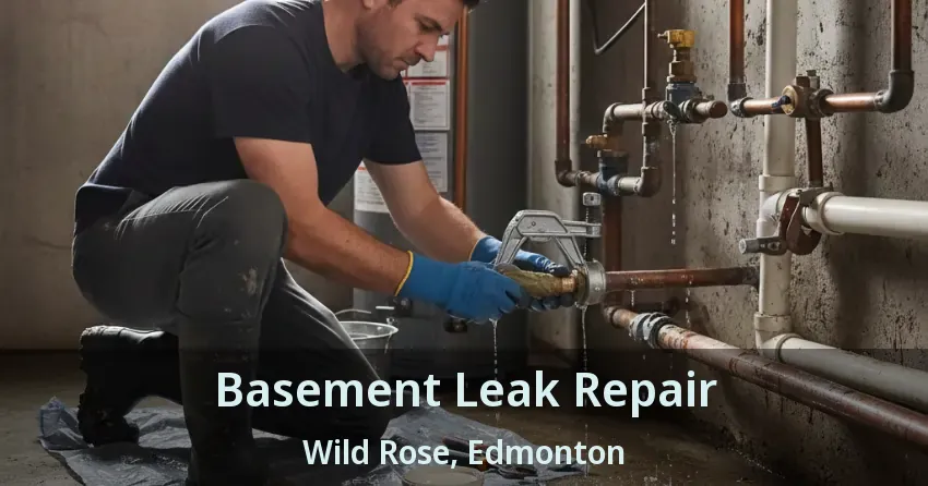 Basement Leak Repair Wild Rose, Edmonton - AB