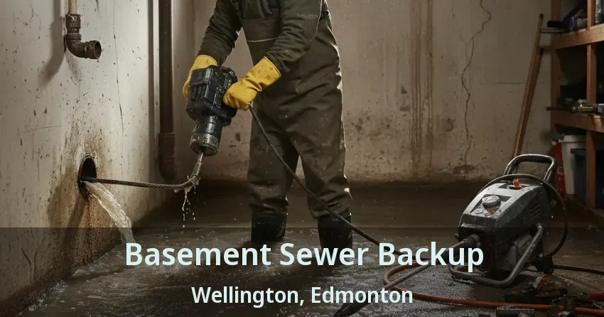 Basement Sewer Backup Wellington, Edmonton - AB