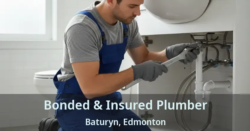Bonded & Insured Plumber Baturyn, Edmonton - AB