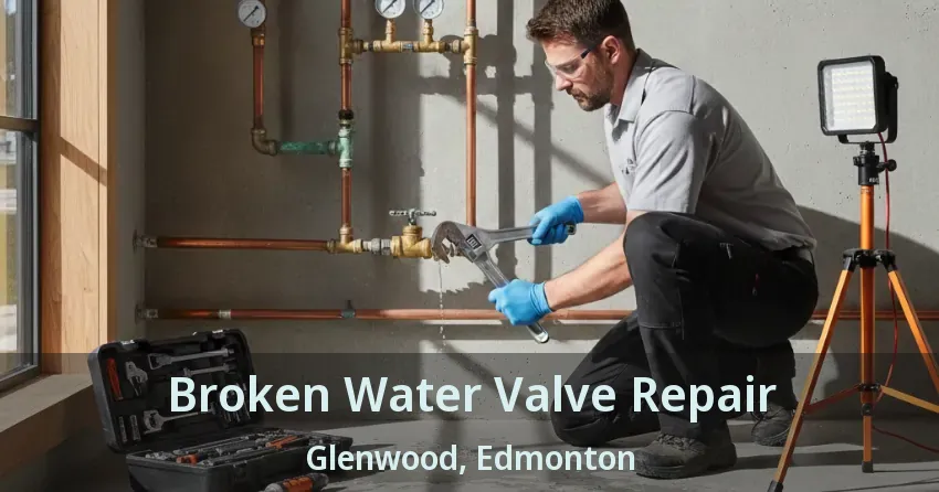 Broken Water Valve Repair Glenwood, Edmonton - AB
