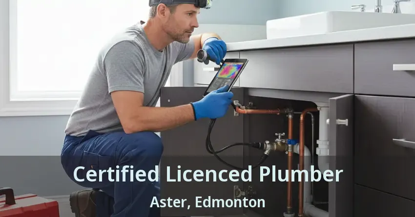 Certified Licenced Plumber Aster, Edmonton - AB