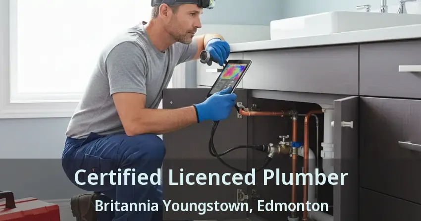 Certified Licenced Plumber Britannia Youngstown, Edmonton - AB