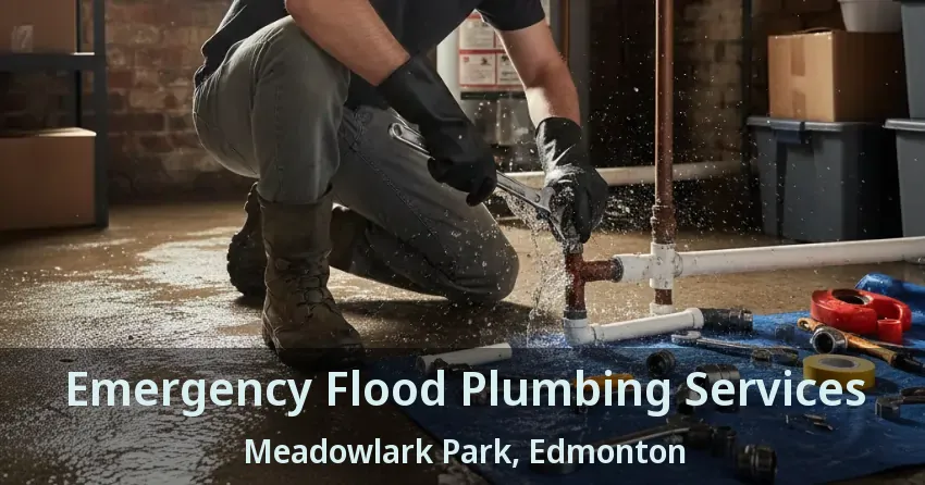 Emergency Flood Plumbing Services Meadowlark Park, Edmonton - AB