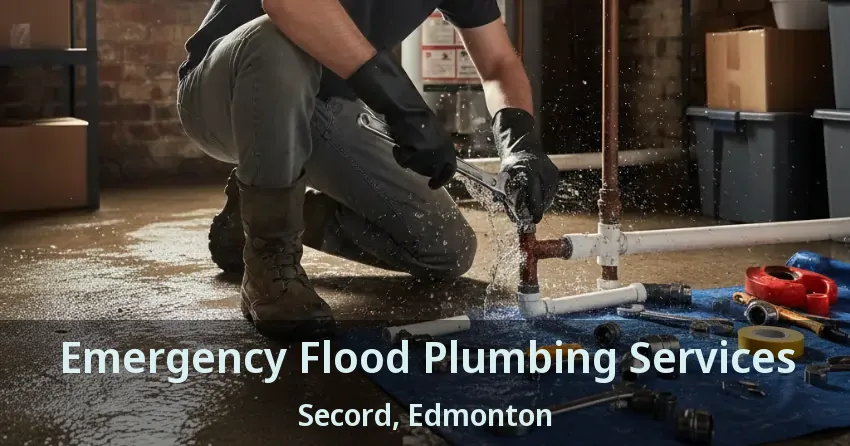 Emergency Flood Plumbing Services Secord, Edmonton - AB