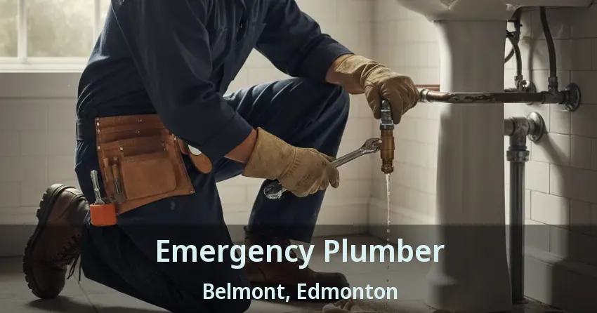 Emergency Plumber Belmont, Edmonton - AB