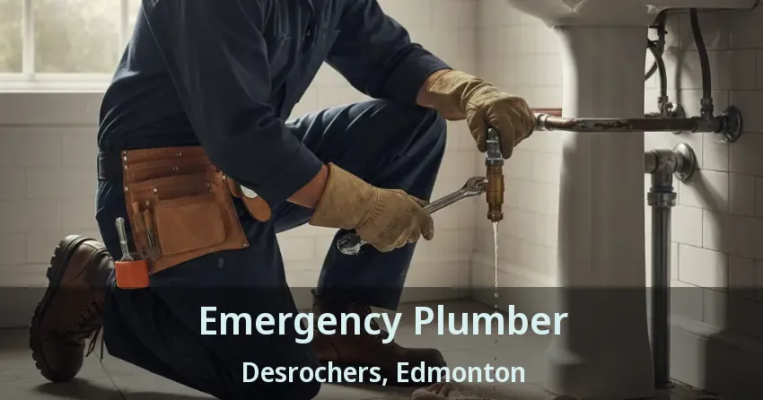 Emergency Plumber Desrochers, Edmonton - AB