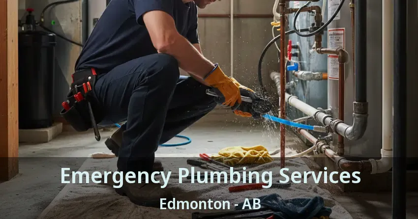 Emergency Plumbing Services Edmonton - AB