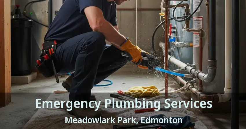 Emergency Plumbing Services Meadowlark Park, Edmonton - AB