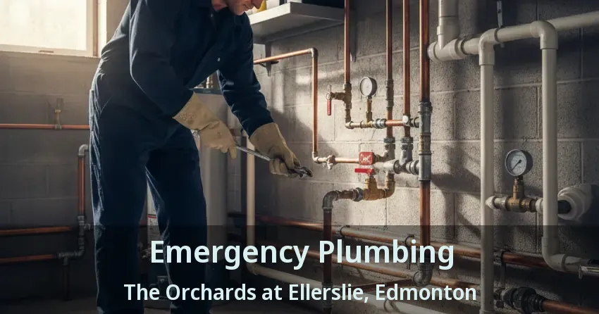 Emergency Plumbing The Orchards at Ellerslie, Edmonton - AB