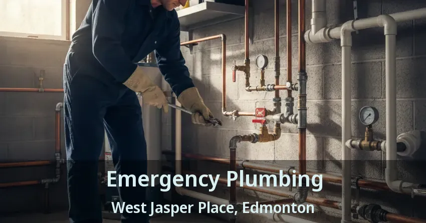 Emergency Plumbing West Jasper Place, Edmonton - AB