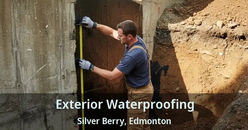 Exterior Waterproofing Silver Berry, Edmonton - AB