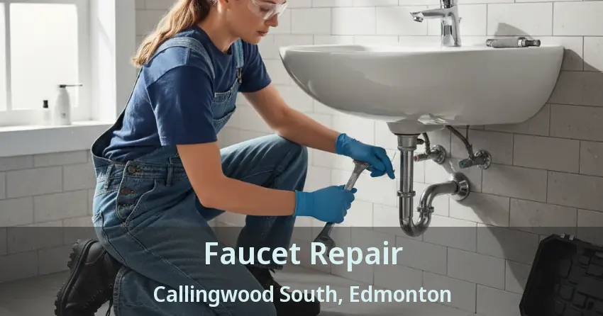Faucet Repair Callingwood South, Edmonton - AB