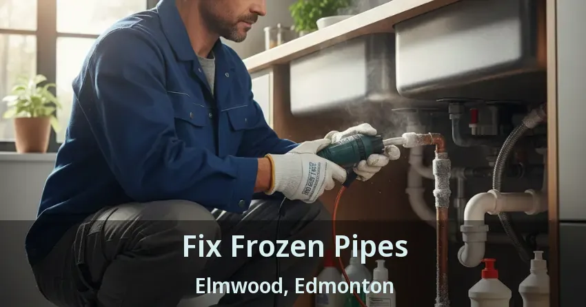 Fix Frozen Pipes Elmwood, Edmonton - AB