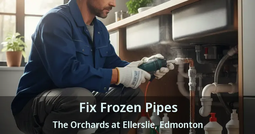 Fix Frozen Pipes The Orchards at Ellerslie, Edmonton - AB