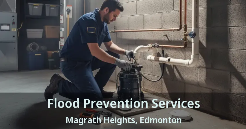 Flood Prevention Services Magrath Heights, Edmonton - AB