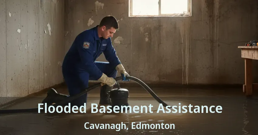 Flooded Basement Assistance Cavanagh, Edmonton - AB