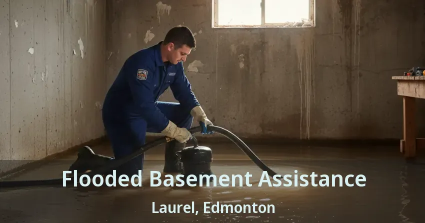 Flooded Basement Assistance Laurel, Edmonton - AB