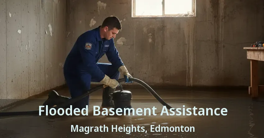 Flooded Basement Assistance Magrath Heights, Edmonton - AB