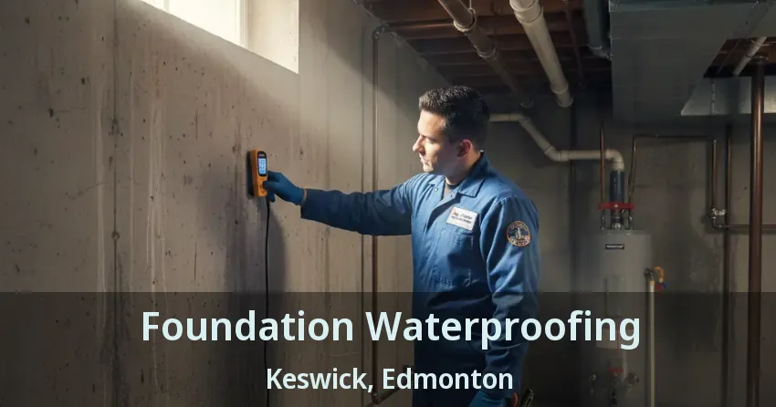 Foundation Waterproofing Keswick, Edmonton - AB