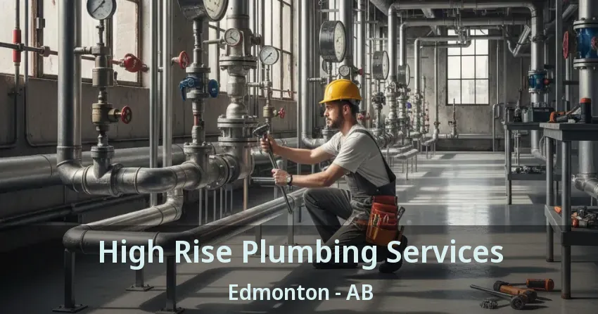 High Rise Plumbing Services Edmonton - AB