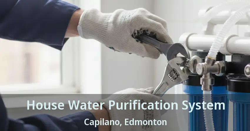 House Water Purification System Capilano, Edmonton - AB