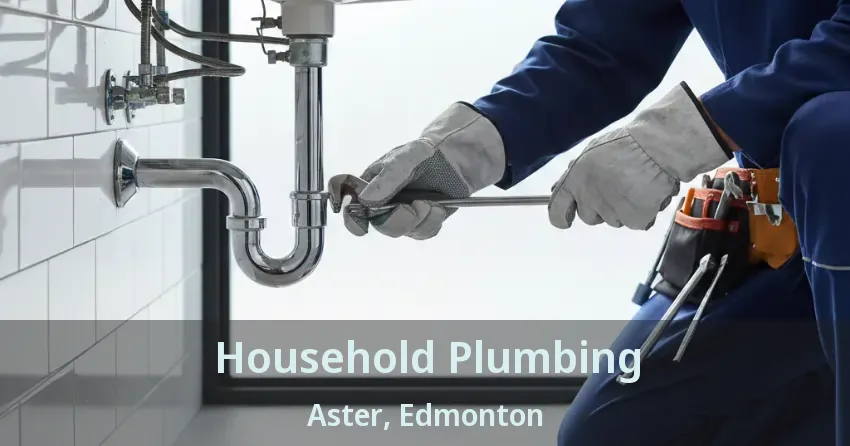 Household Plumbing Aster, Edmonton - AB