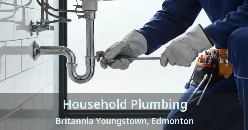Household Plumbing Britannia Youngstown, Edmonton - AB
