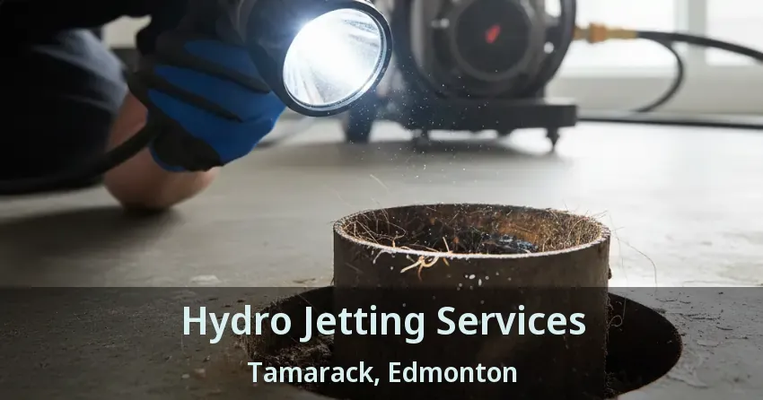 Hydro Jetting Services Tamarack, Edmonton - AB