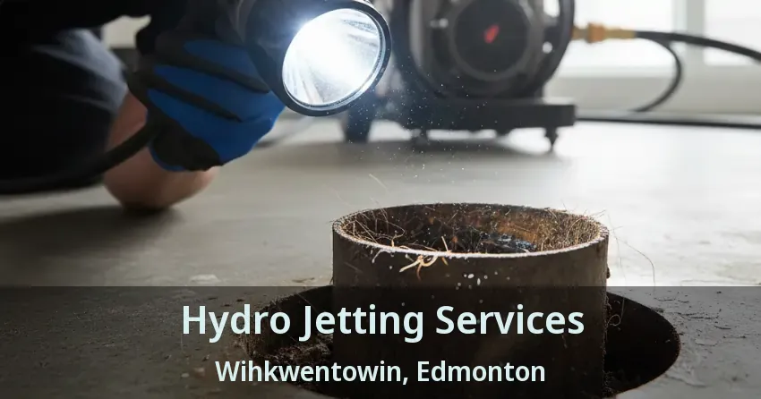 Hydro Jetting Services Wihkwentowin, Edmonton - AB