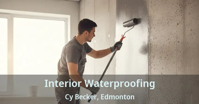 Interior Waterproofing Cy Becker, Edmonton - AB