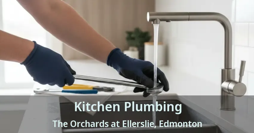Kitchen Plumbing The Orchards at Ellerslie, Edmonton - AB