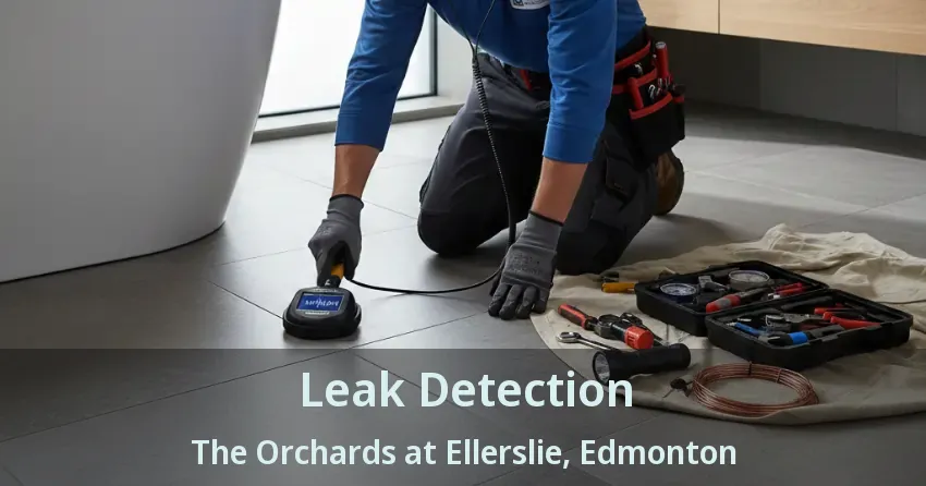 Leak Detection The Orchards at Ellerslie, Edmonton - AB