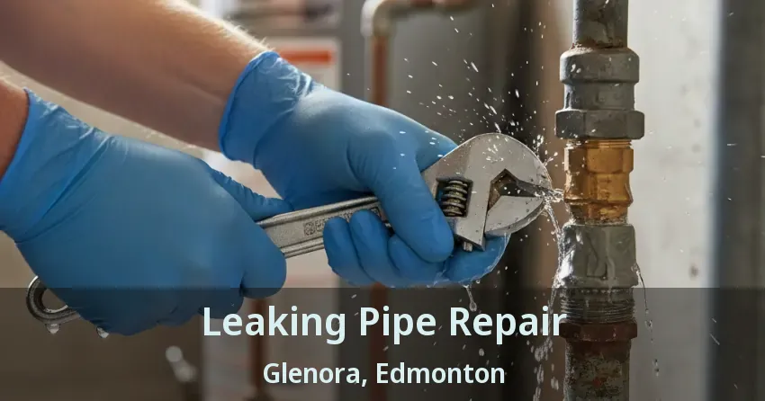 Leaking Pipe Repair Glenora, Edmonton - AB