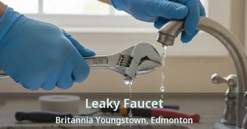 Leaky Faucet Britannia Youngstown, Edmonton - AB