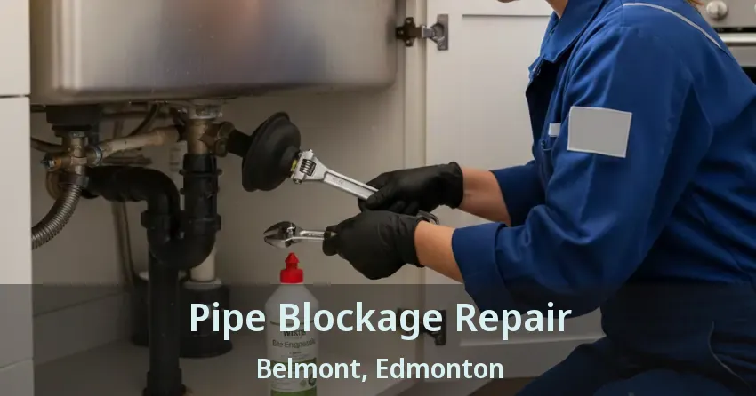 Pipe Blockage Repair Belmont, Edmonton - AB