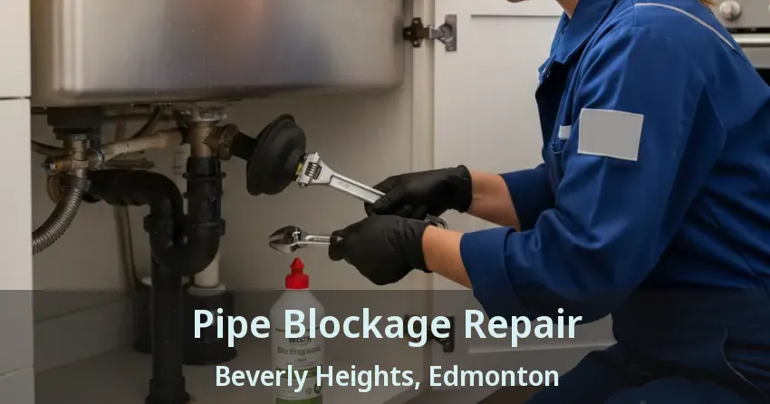 Pipe Blockage Repair Beverly Heights, Edmonton - AB