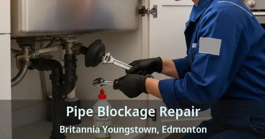 Pipe Blockage Repair Britannia Youngstown, Edmonton - AB