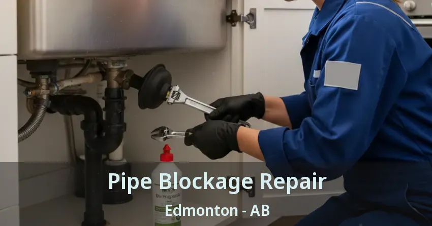 Pipe Blockage Repair Edmonton - AB