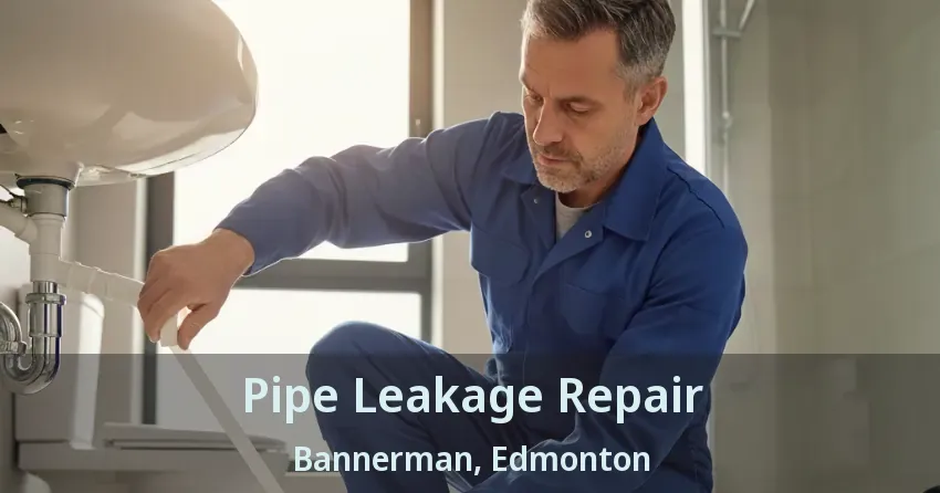 Pipe Leakage Repair Bannerman, Edmonton - AB
