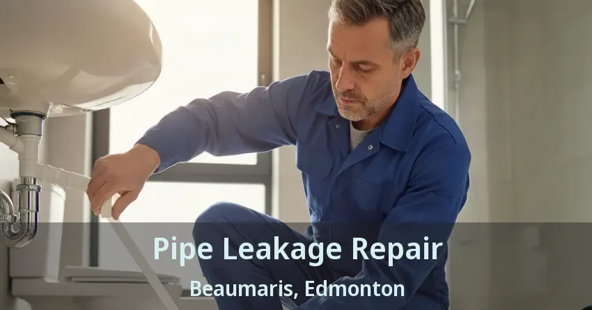Pipe Leakage Repair Beaumaris, Edmonton - AB