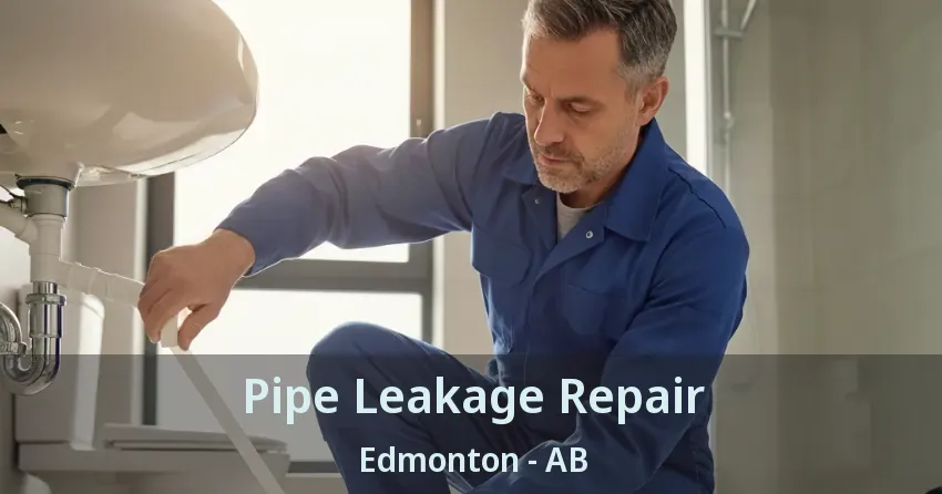 Pipe Leakage Repair Edmonton - AB