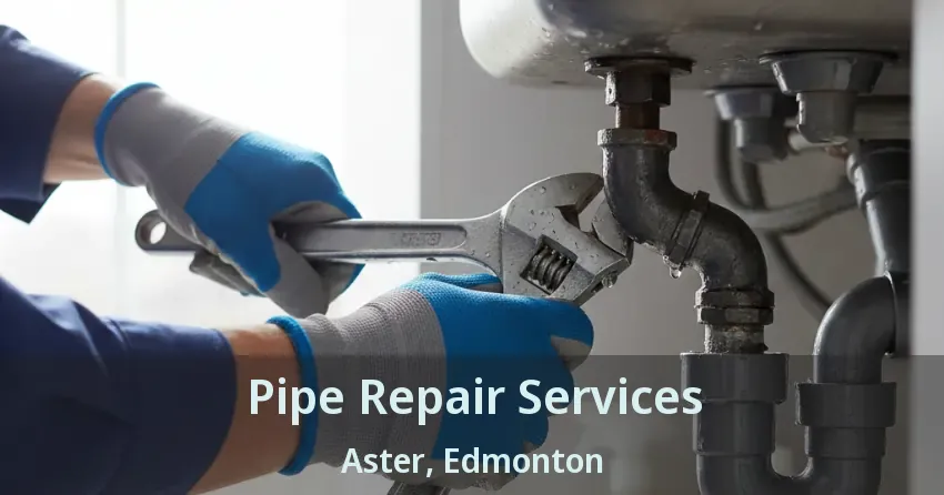 Pipe Repair Services Aster, Edmonton - AB