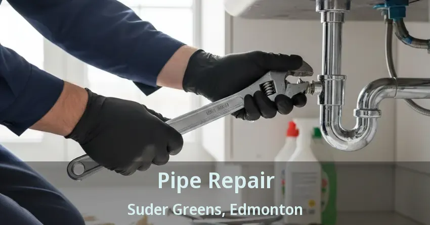 Pipe Repair Suder Greens, Edmonton - AB